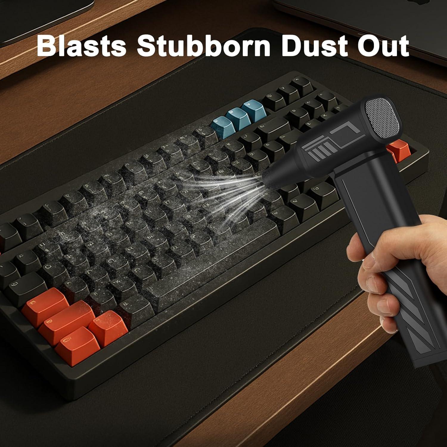 Soplador de Aire Comprimido Recargable Fanlito 190g 5 Velocidades