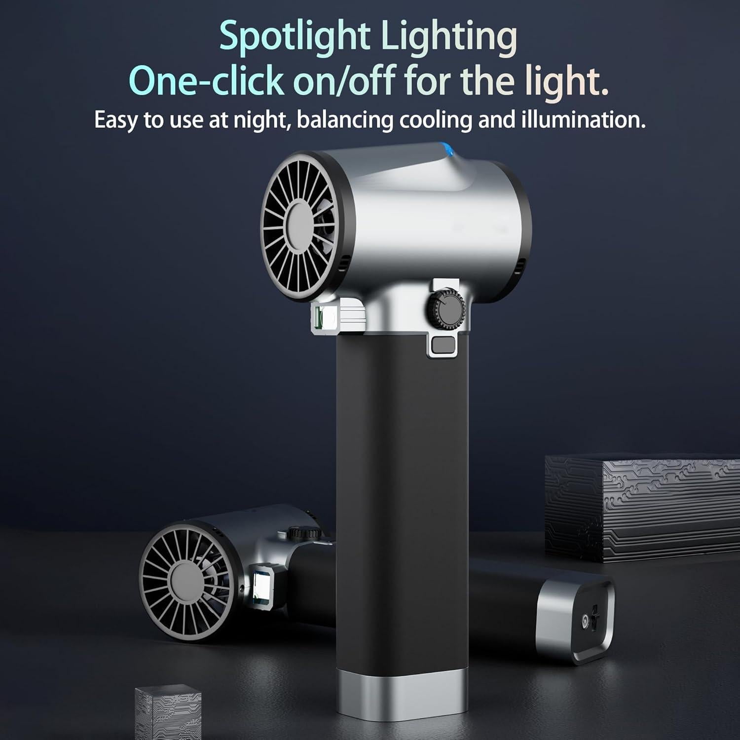 Soplador Turbo Performance Guru TF64A2 750W 1.4kg Portátil