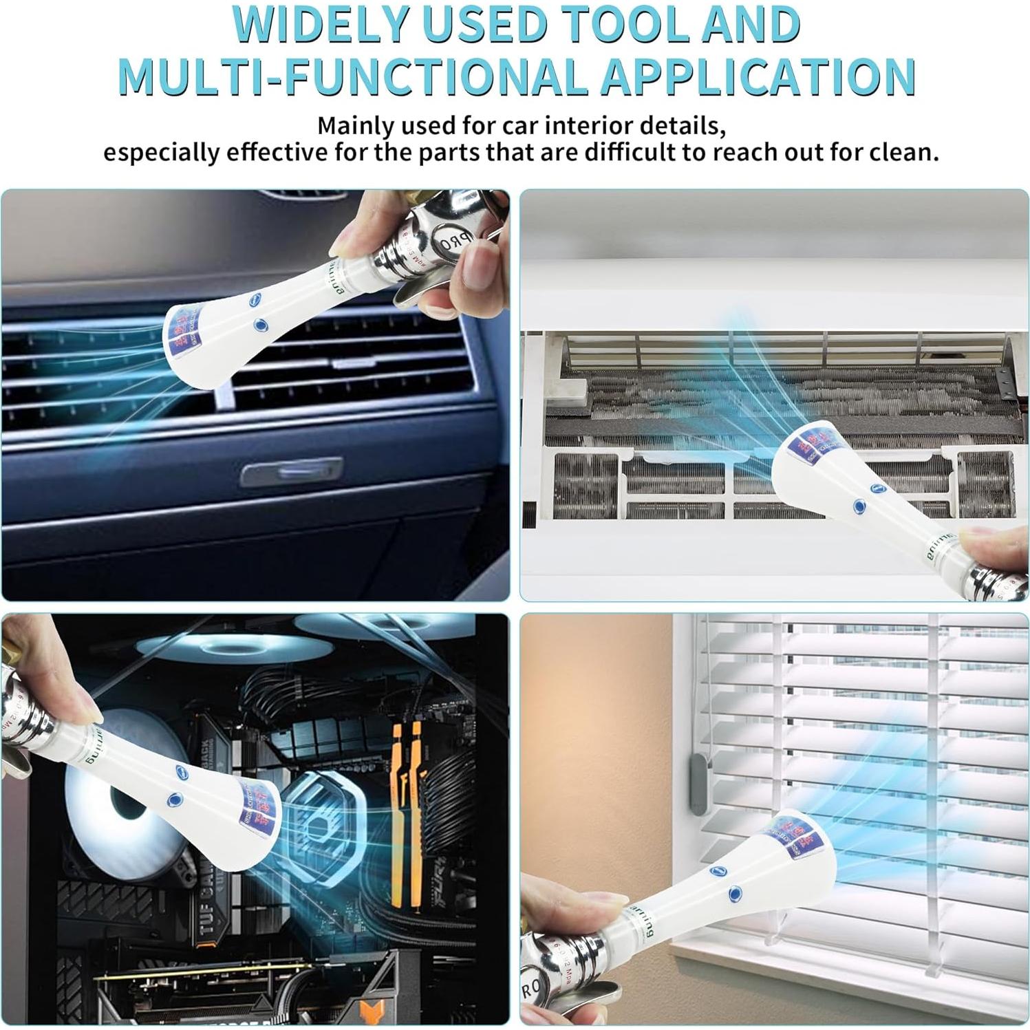 Pistola de aire GOCCIDA para limpieza de automóviles 190g