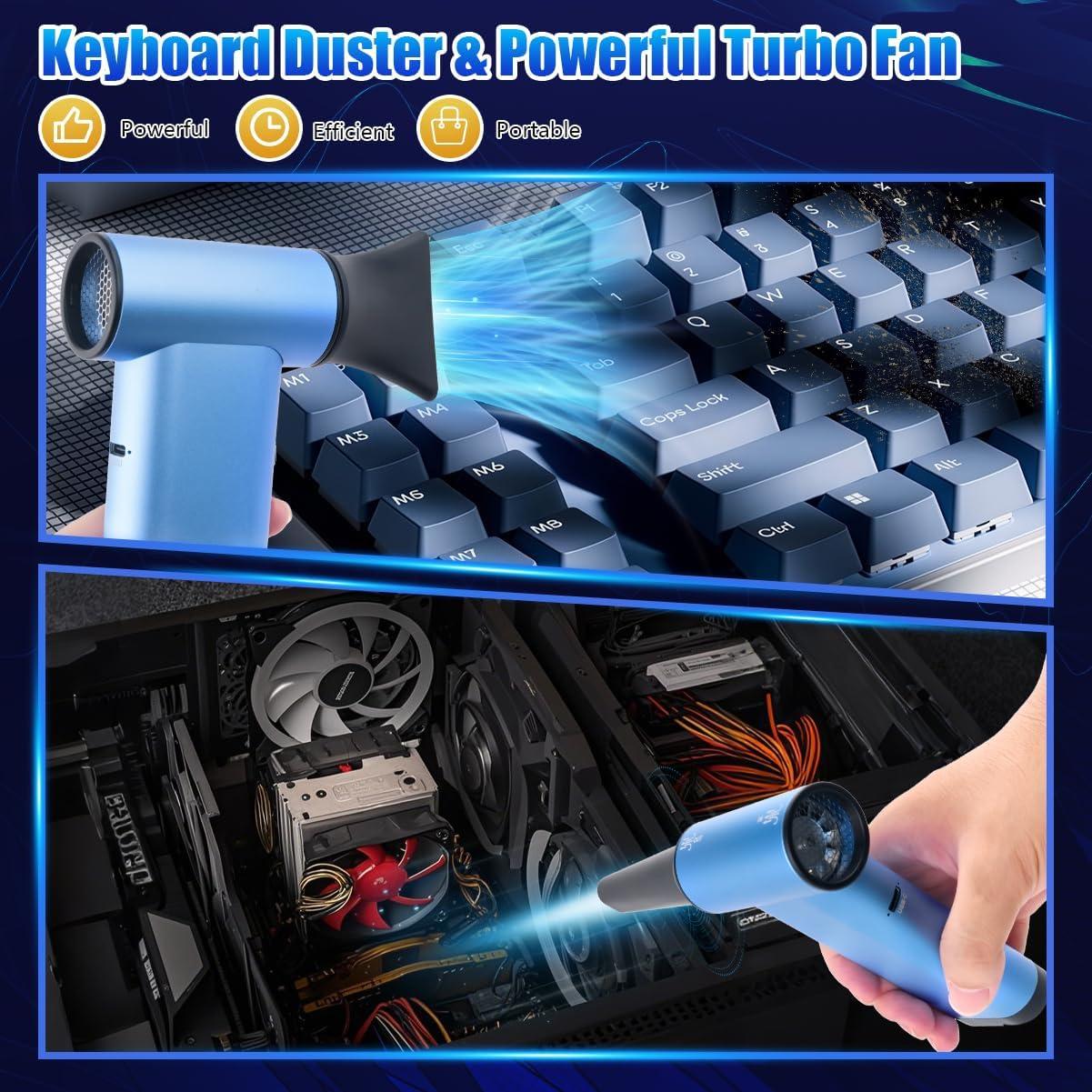 Soplador de Aire Comprimido DSHDING AD56 - 180000 RPM Inalámbrico