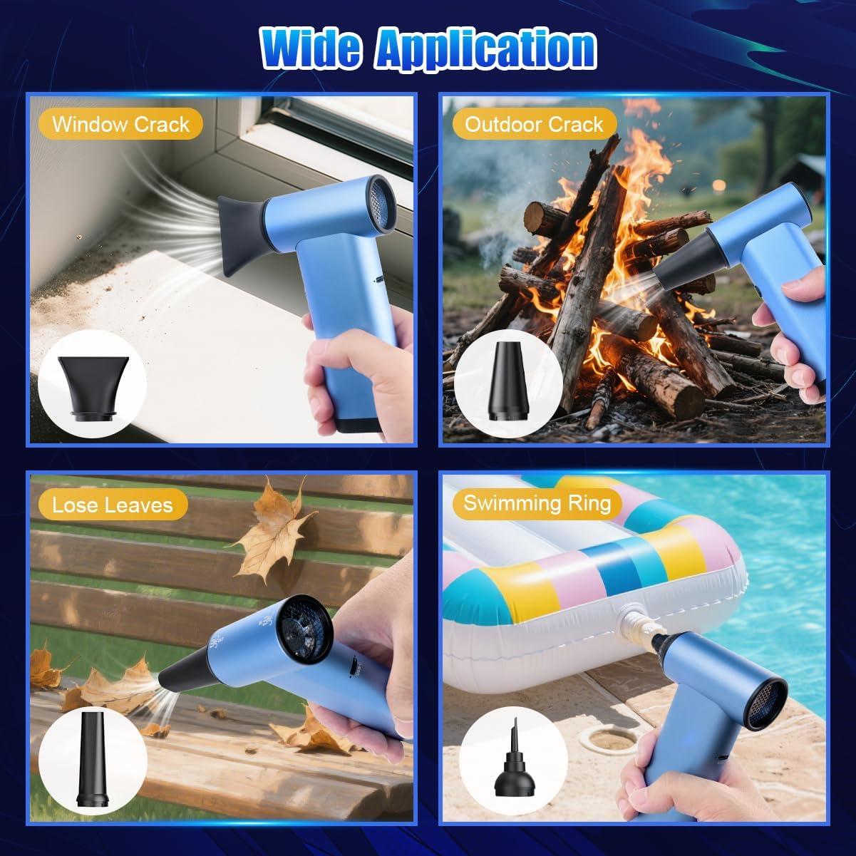 Soplador de Aire Comprimido DSHDING AD56 - 180000 RPM Inalámbrico