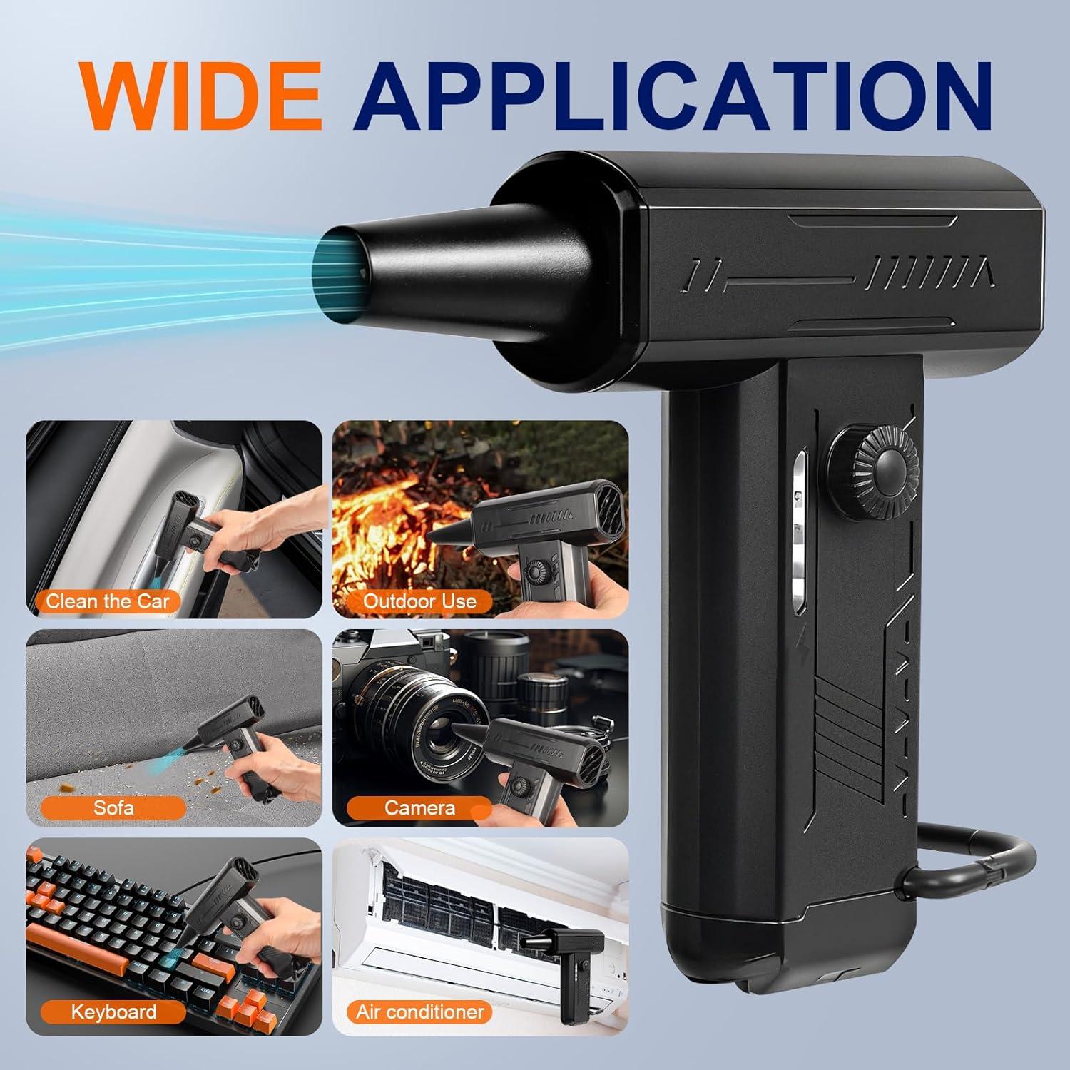 Soplador de Aire Comprimido Drankin X3 180000 RPM Recargable