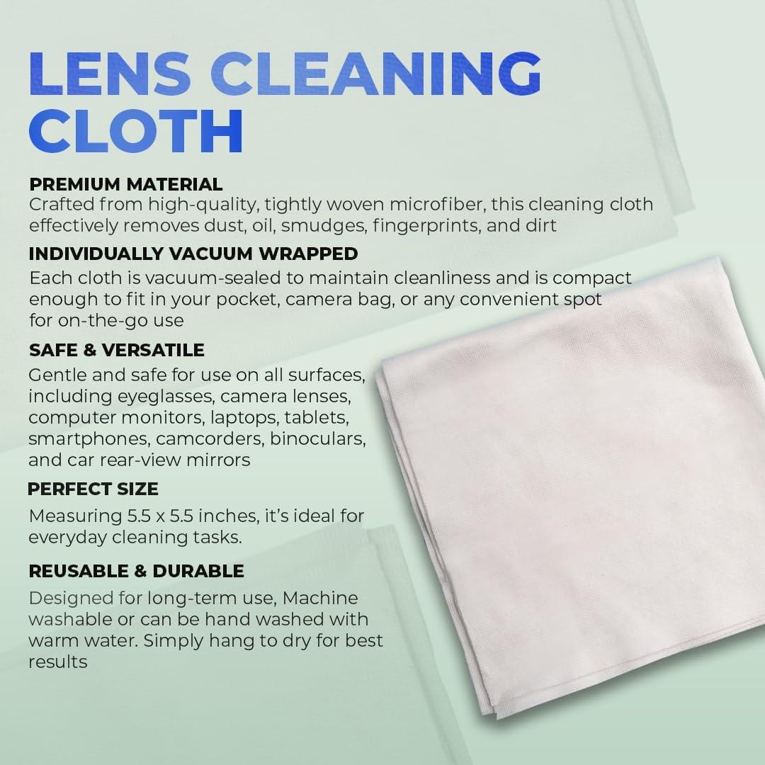 Kit de Limpieza de Sensor de Cámara Reflex 6 Piezas 24mm