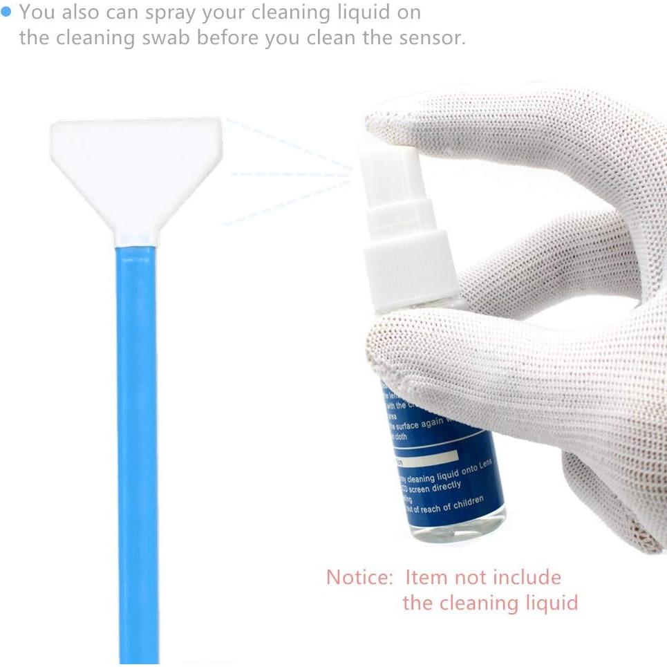 Kit de limpieza para cámaras DSLR/SLR SANHOOII - 20 hisopos