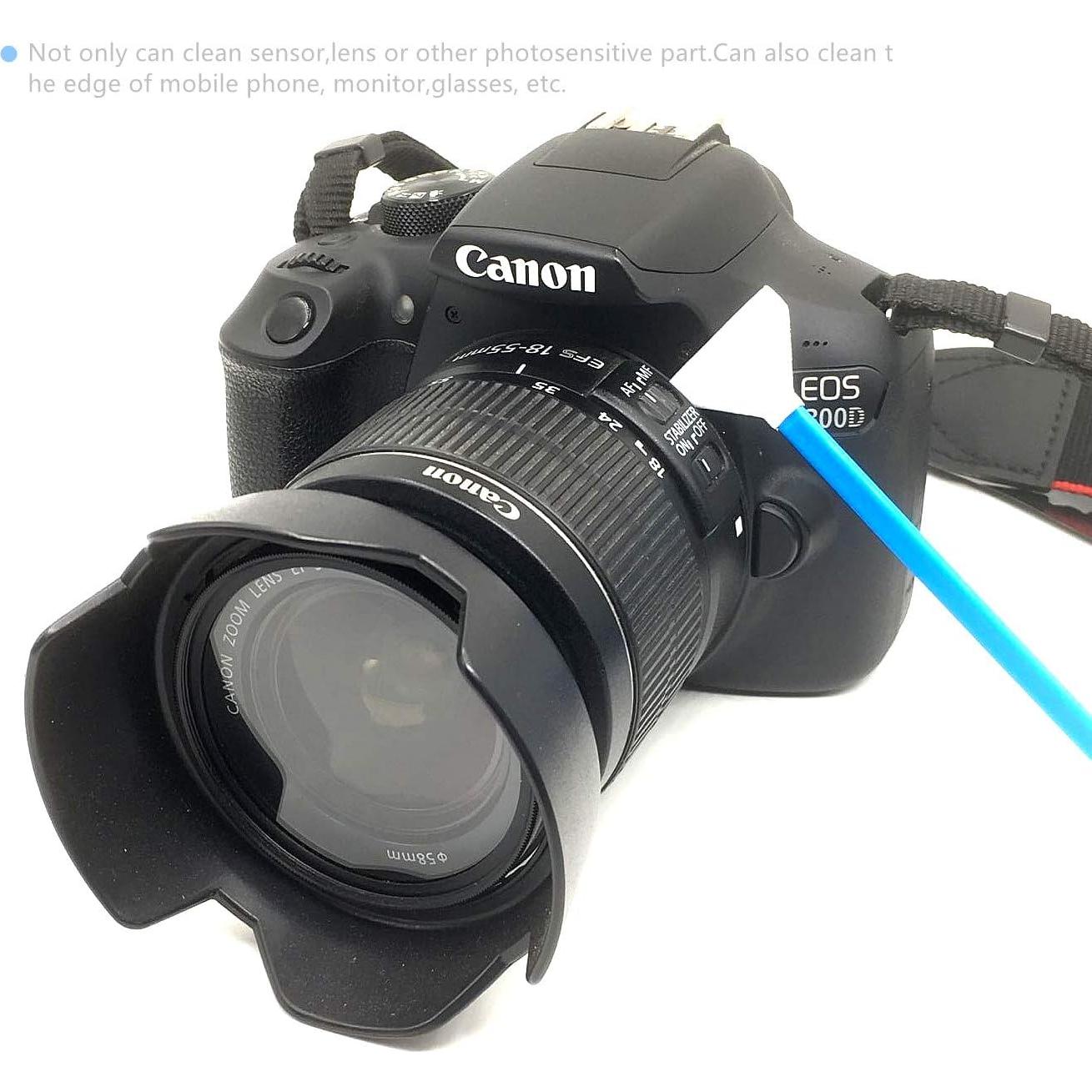 Kit de limpieza para cámaras DSLR/SLR SANHOOII - 20 hisopos