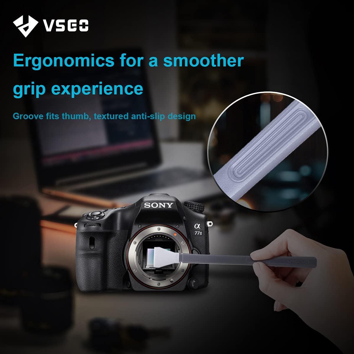 Kit de Limpieza de Sensor de Cámara VSGO 12 Piezas 16mm