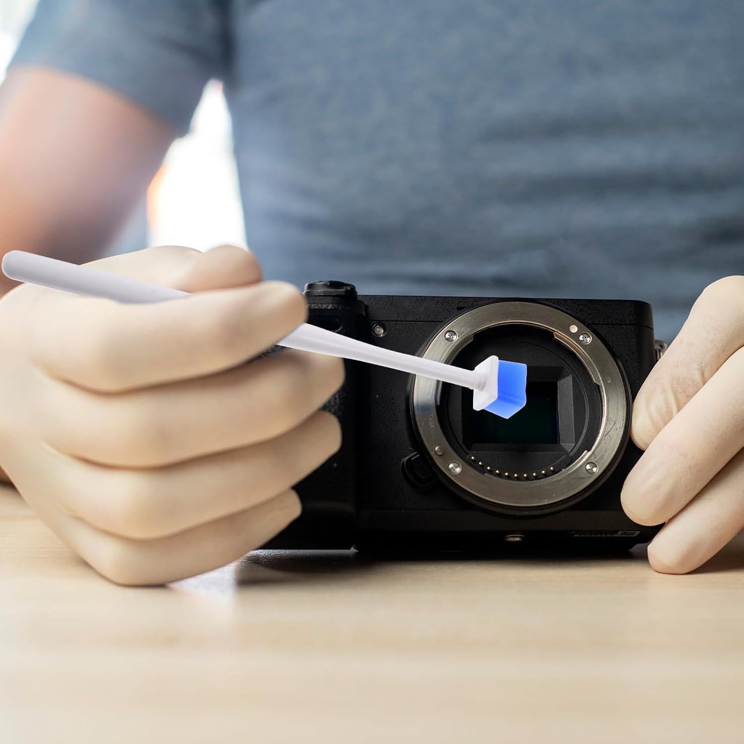 Palillo de limpieza de lentes Veemoon para SLR y CMOS