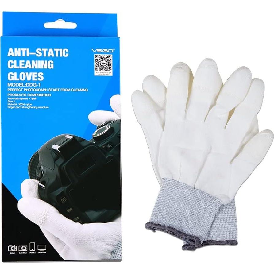 Guantes de Limpieza Antiestáticos VSGO DDG-1 para Cámaras