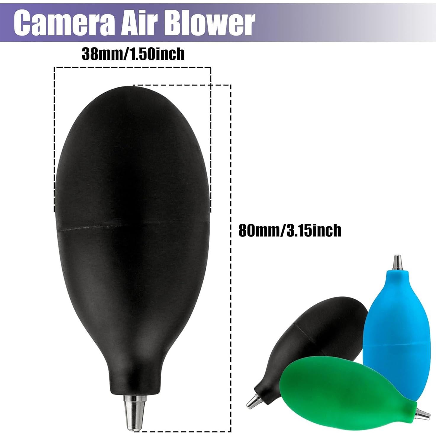 Soplador de Aire Yakamoz 3 Pcs - Limpieza de Lentes y Equipos