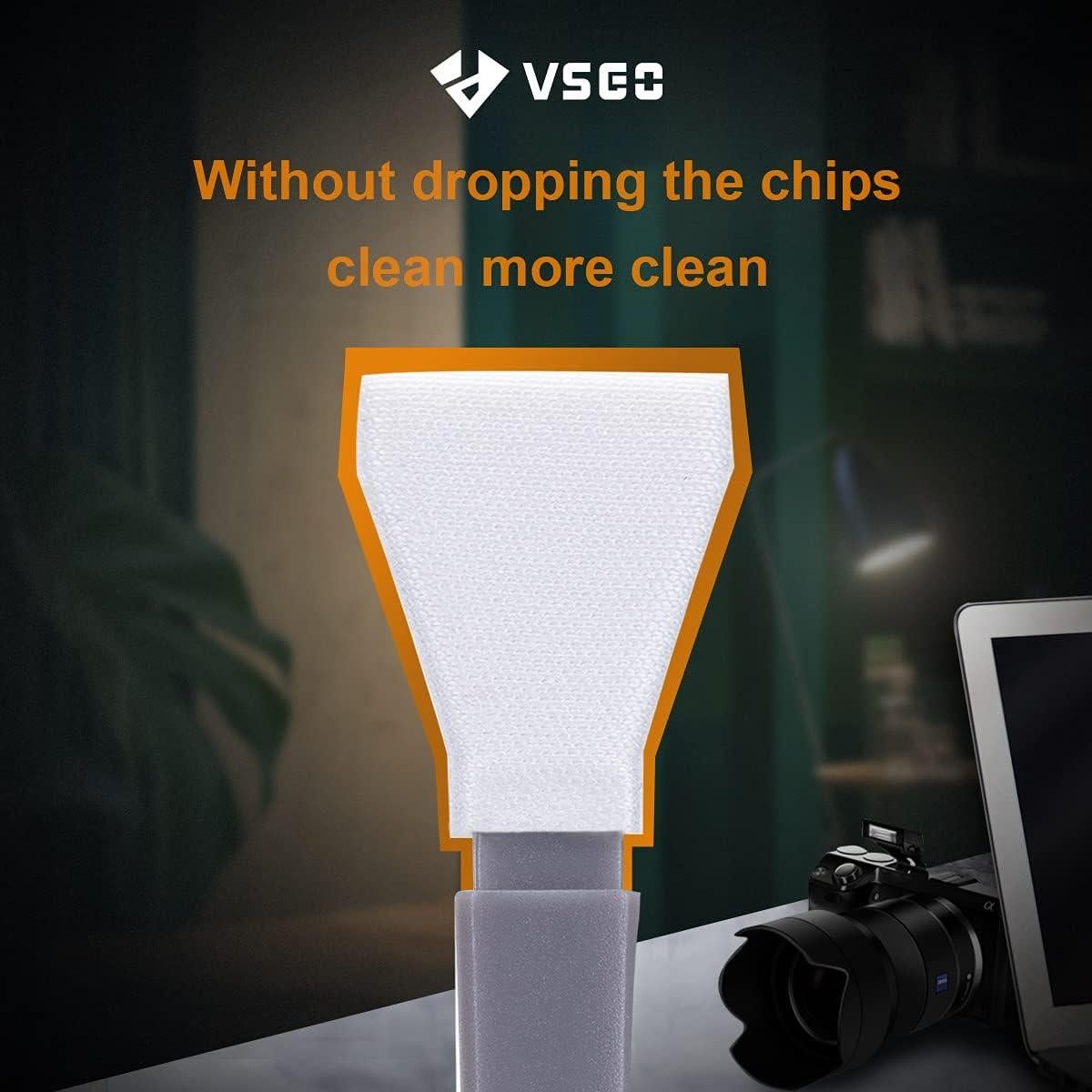 Kit de Limpieza de Sensor VSGO 24pcs para Cámaras DSLR y Sin Espejo