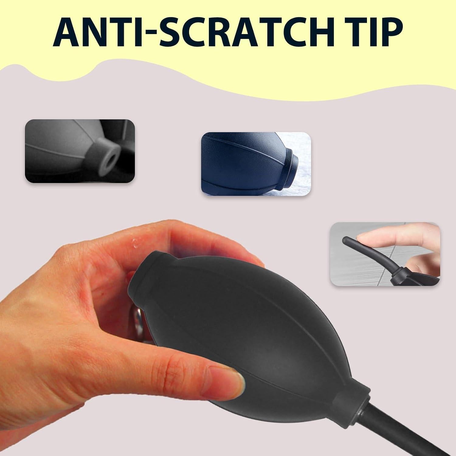 Paquete de 2 Limpiadores de Aire NIIIYTYB para Lentes y Pantallas