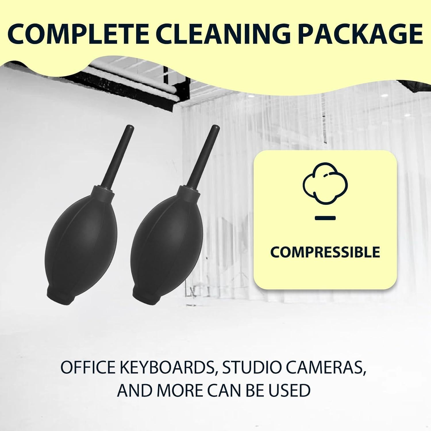 Paquete de 2 Limpiadores de Aire NIIIYTYB para Lentes y Pantallas