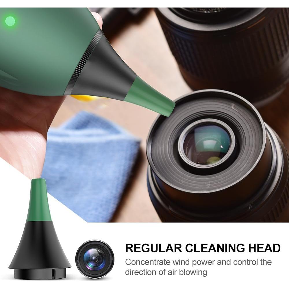 Soplador de Aire Eléctrico LYNCA con 4 Boquillas Reemplazables