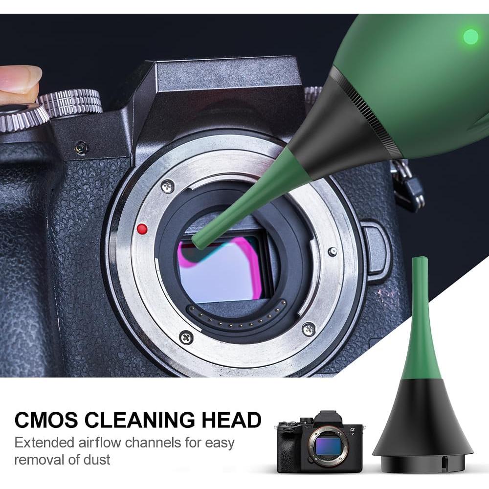 Soplador de Aire Eléctrico LYNCA con 4 Boquillas Reemplazables