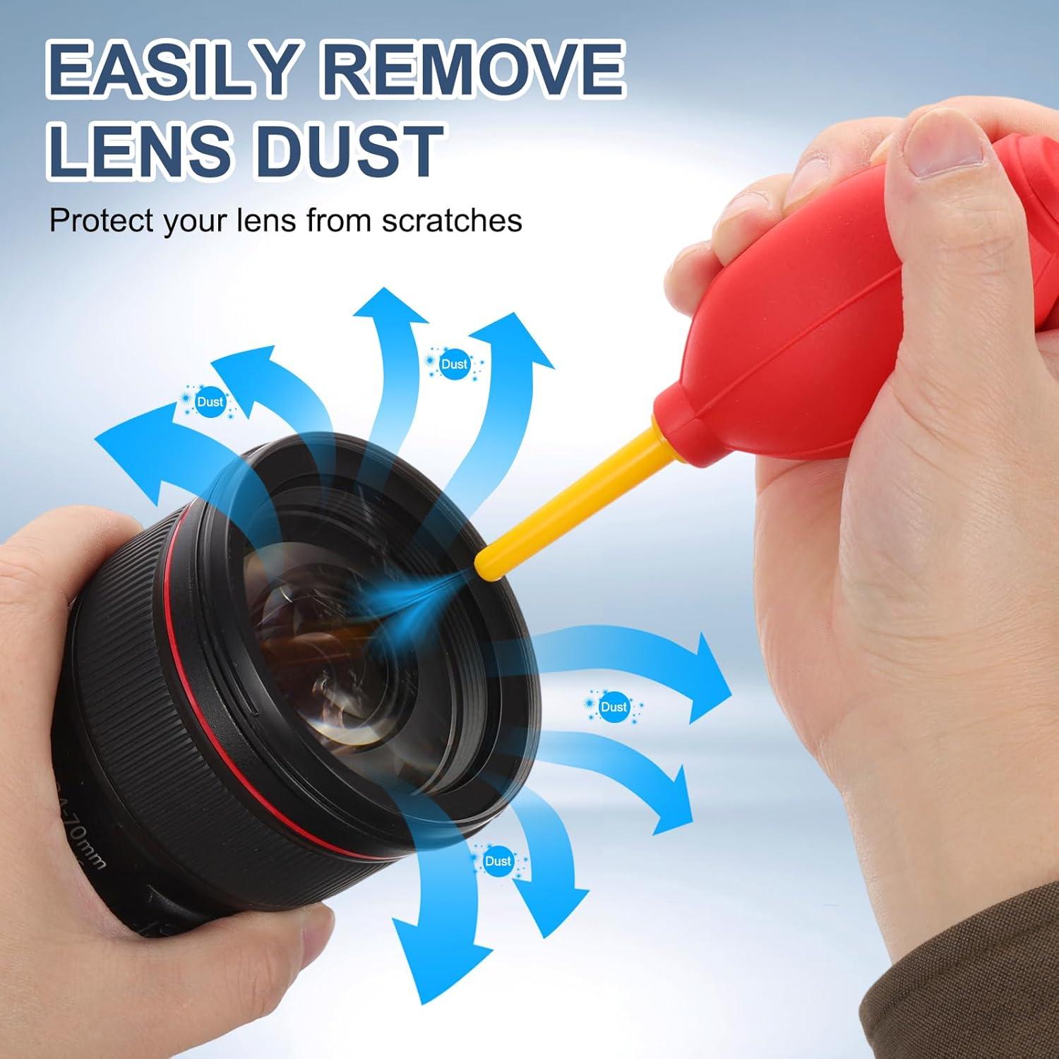 Blower de Aire PATIKIL 3 Pcs con Punta Suave para Limpieza