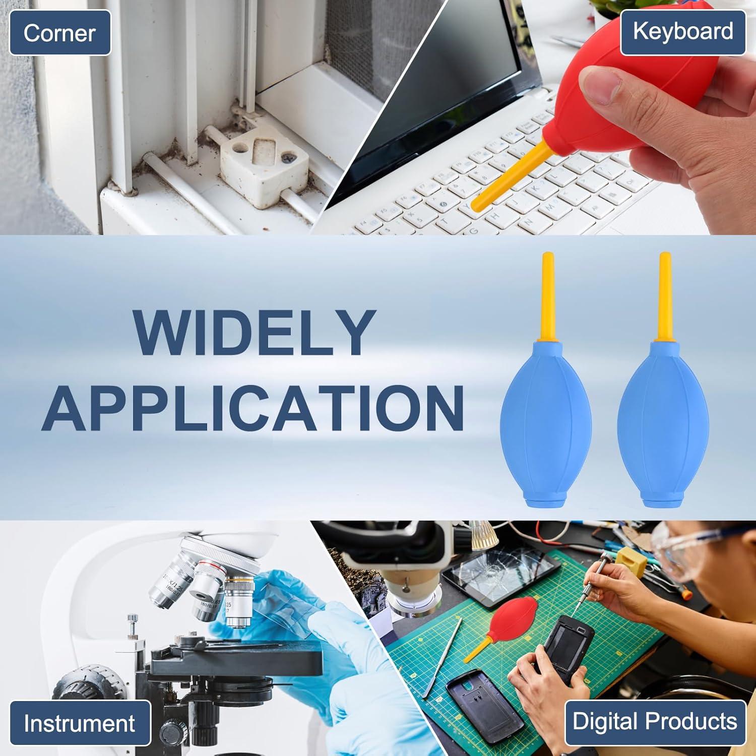 Blower de Aire PATIKIL 3 Pcs con Punta Suave para Limpieza