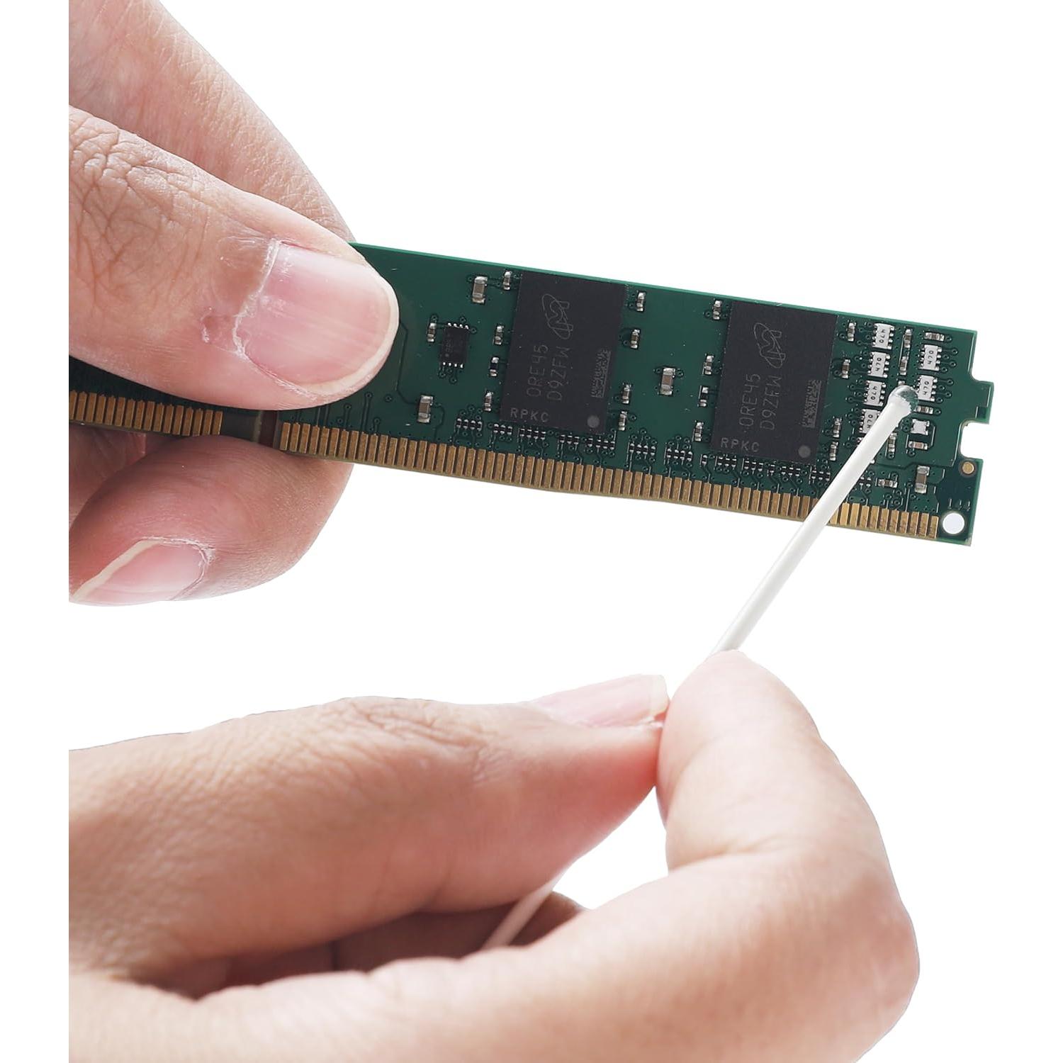 Hisopos de Limpieza AAwipes Gel Pegajoso 10 Paquetes 2.5 mm