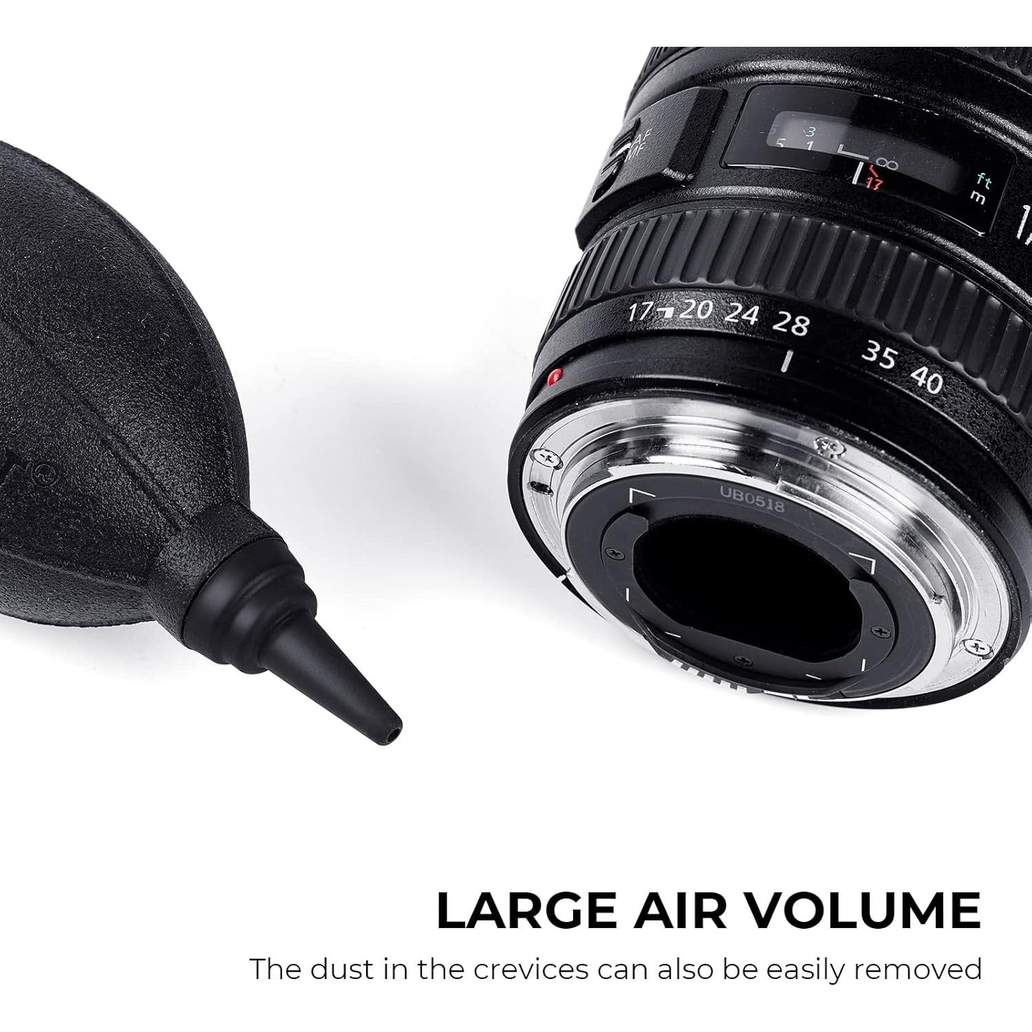 K&F Concept Kit de Limpieza de Sensor DSLR 24mm + 20ml Líquido