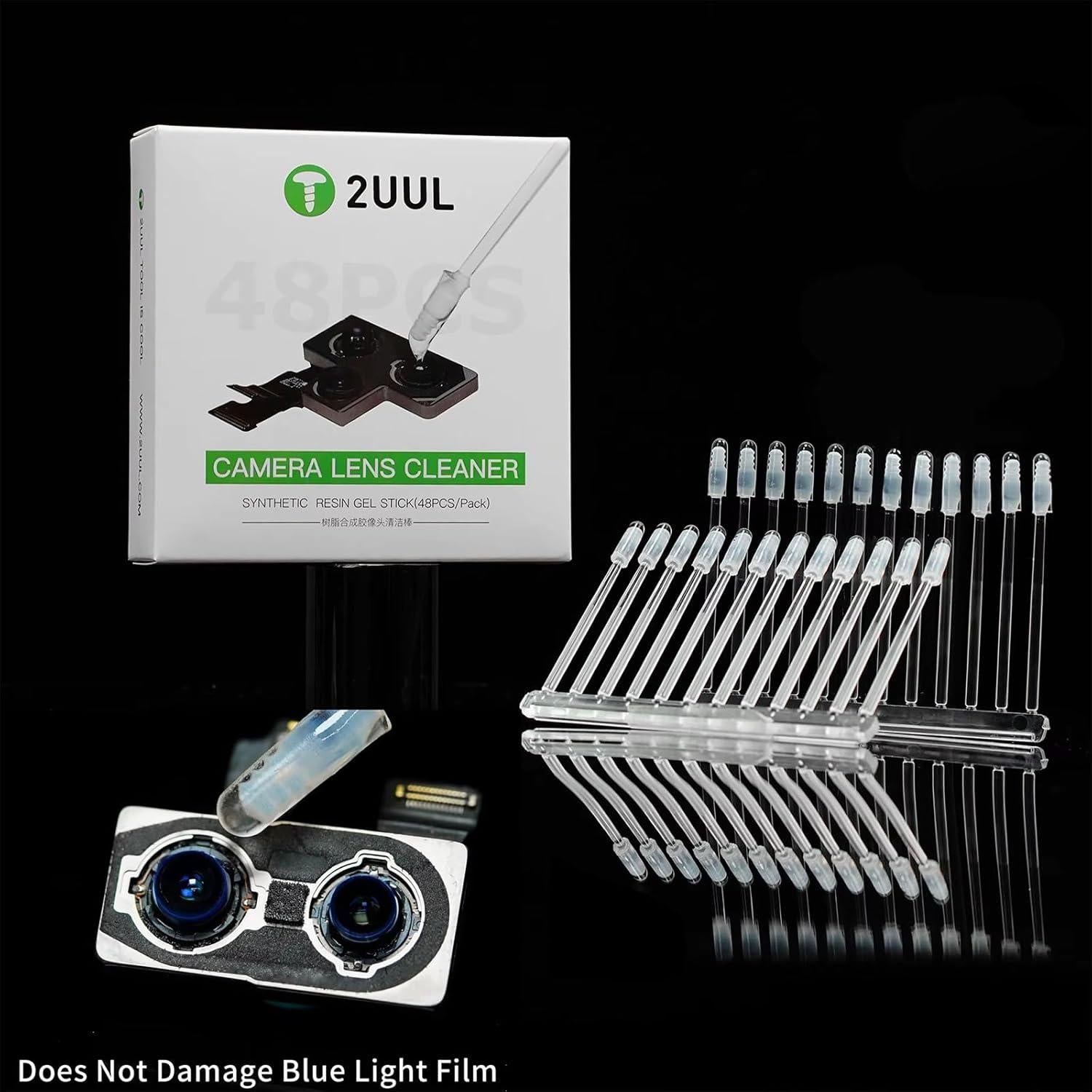 Limpiador de Lentes de Cámara DIYPHONE 48 Pcs Gel Sintético