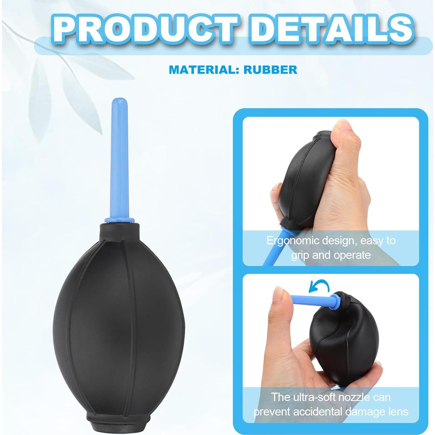 Blower de Aire PATIKIL 5 Pcs para Limpieza de Lentes y Sensores