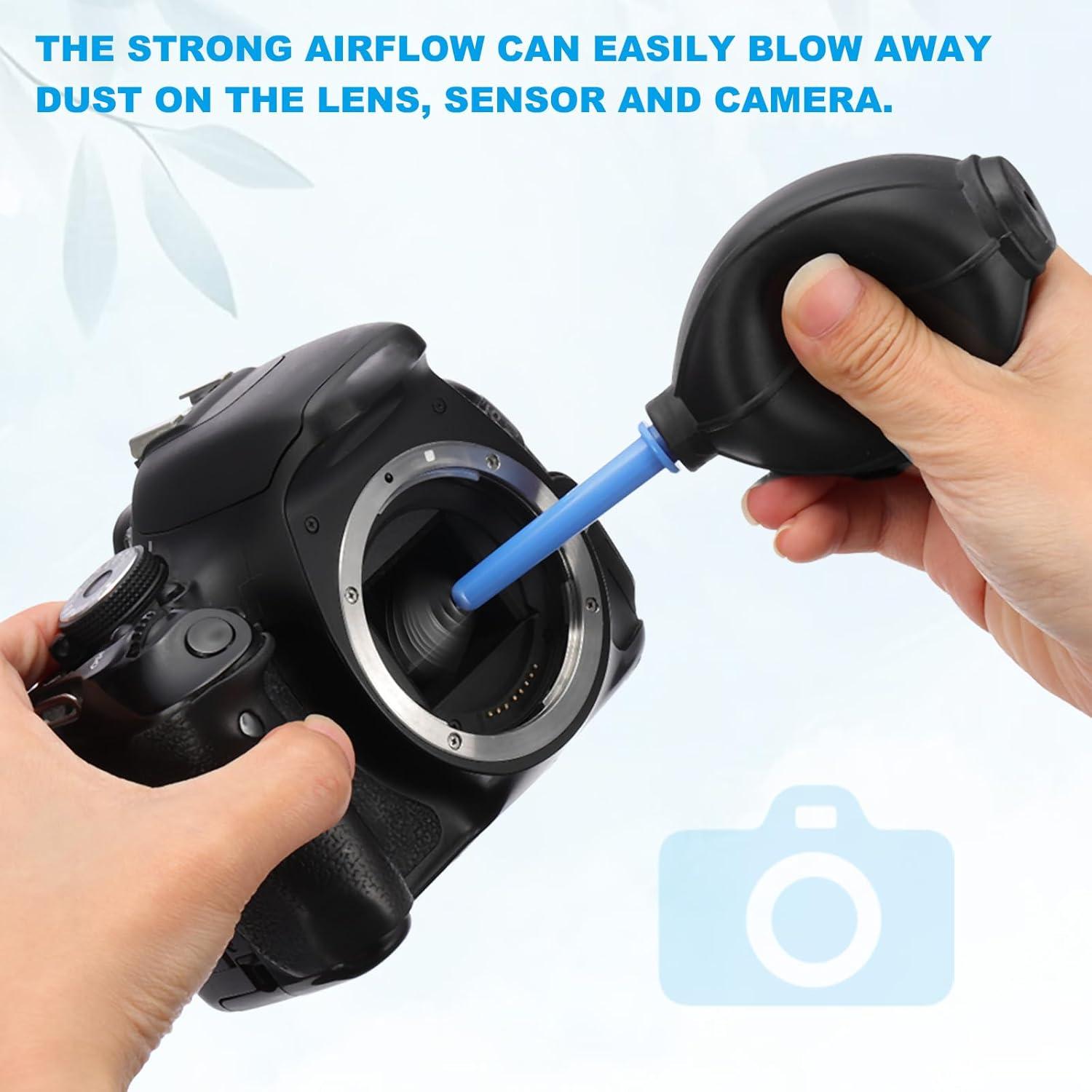 Blower de Aire PATIKIL 5 Pcs para Limpieza de Lentes y Sensores