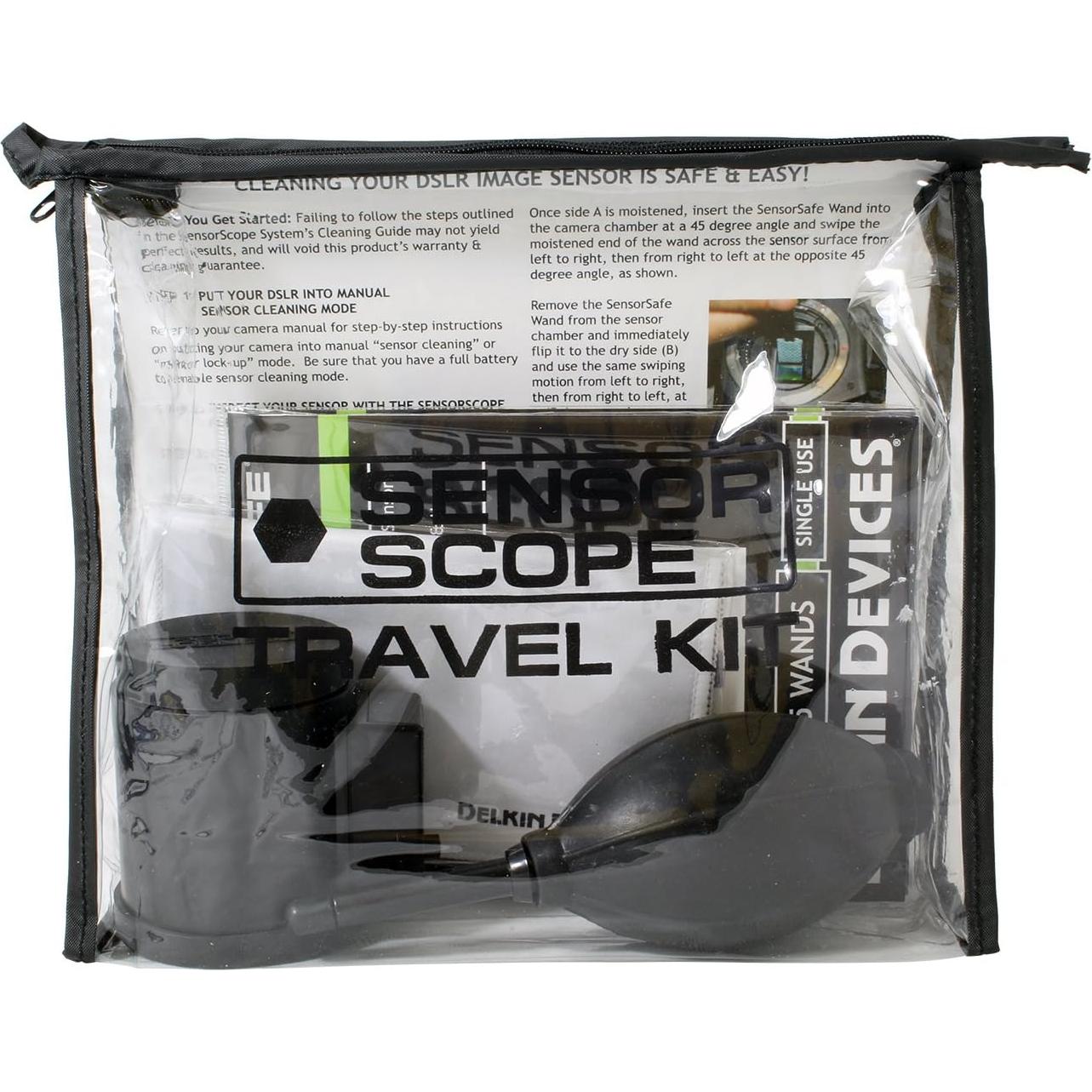 Kit de Viaje Delkin para Limpieza de Sensores DSLR y Sin Espejo