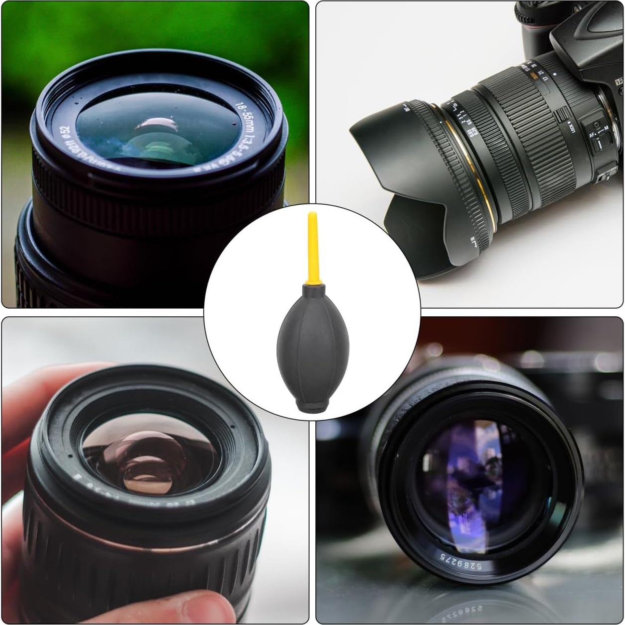 6 Piezas Soplador de Polvo OSALADI para Limpieza de Lentes