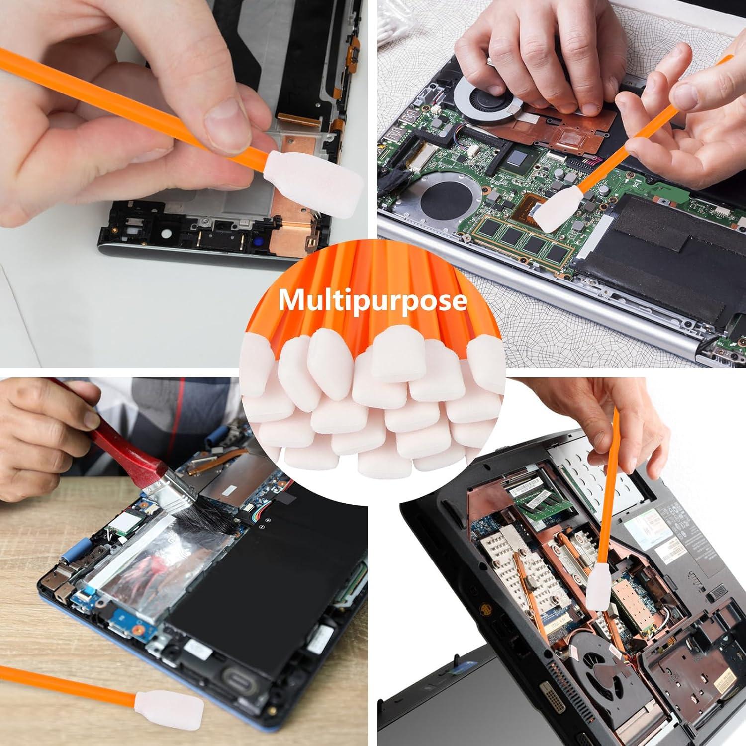 Hisopos de Limpieza de Espuma MIDELONG x30 - 12.95 cm