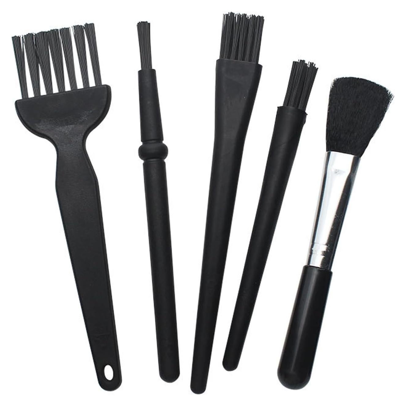 Kit de Cepillos Antiestáticos Booge para Limpieza Electrónica - Set de 5