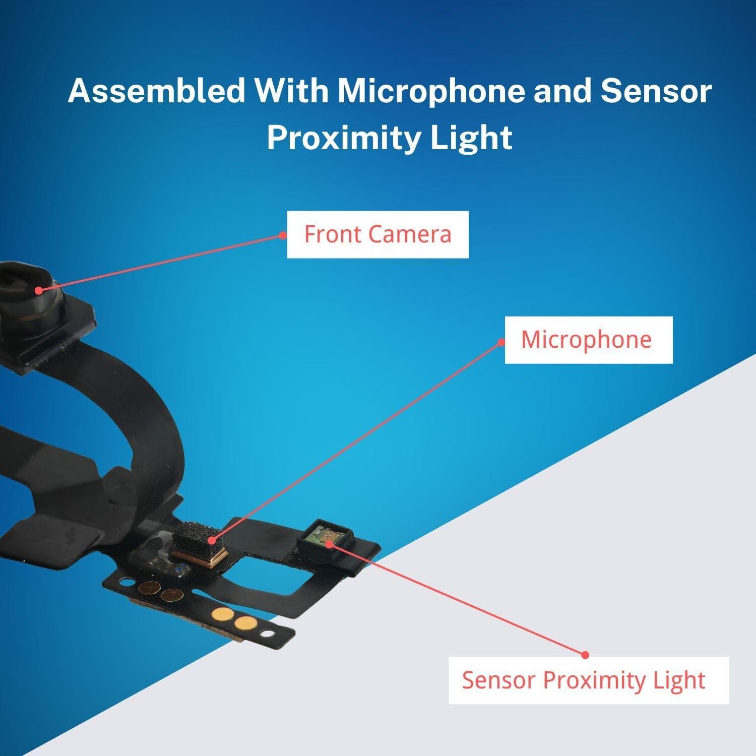 Kit Reemplazo Cámara Frontal y Sensor Proximidad iPhone 8/SE