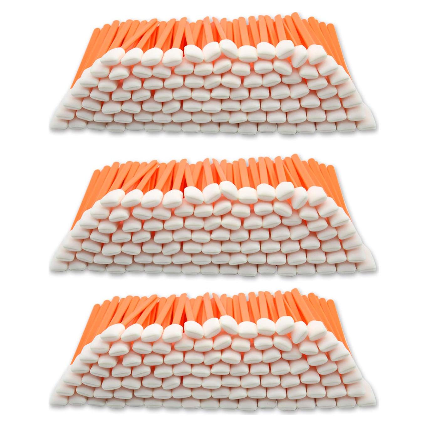 Hisopos de limpieza de espuma Wellgler 13 cm - 300 piezas