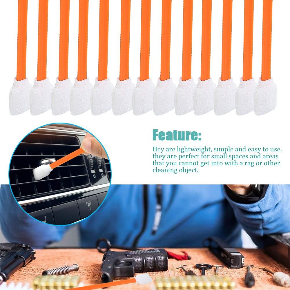 Hisopos de limpieza de espuma Wellgler 13 cm - 300 piezas