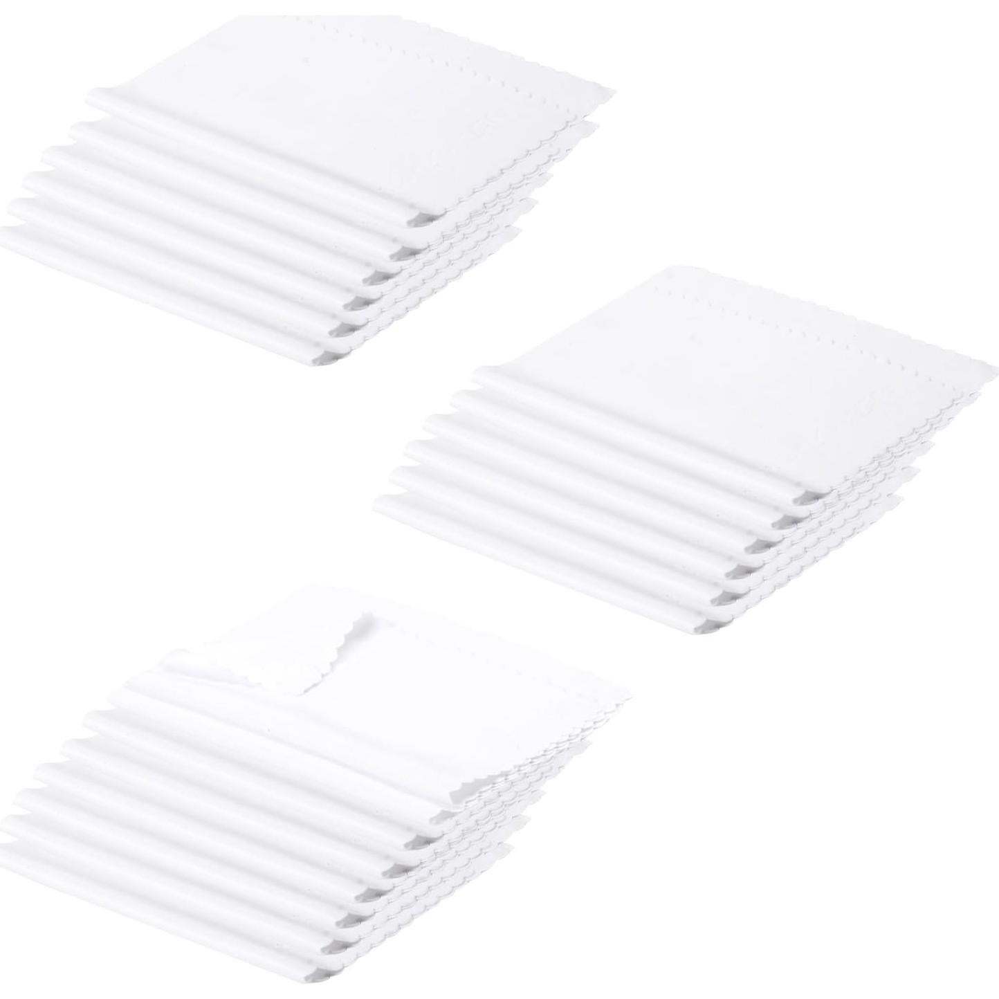 Paquete de 20 paños de limpieza microfibra ColorYourLife 17.8x15.2cm