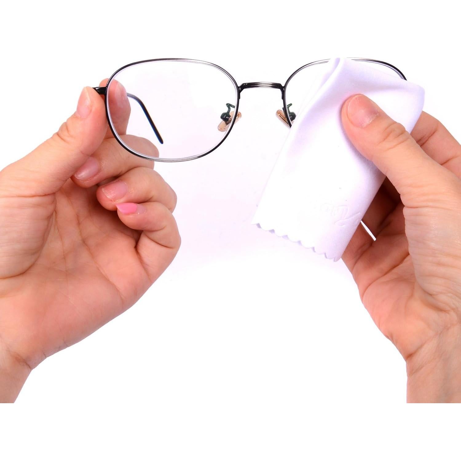 Paquete de 20 paños de limpieza microfibra ColorYourLife 17.8x15.2cm