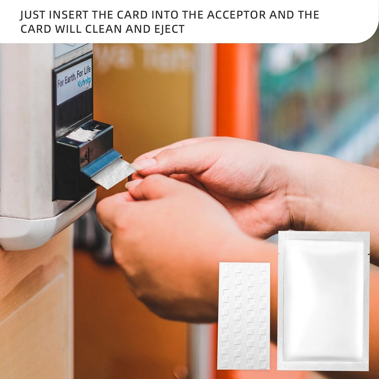 Tarjetas de Limpieza para Aceptadores de Billetes ZHYIN - 20 Unidades