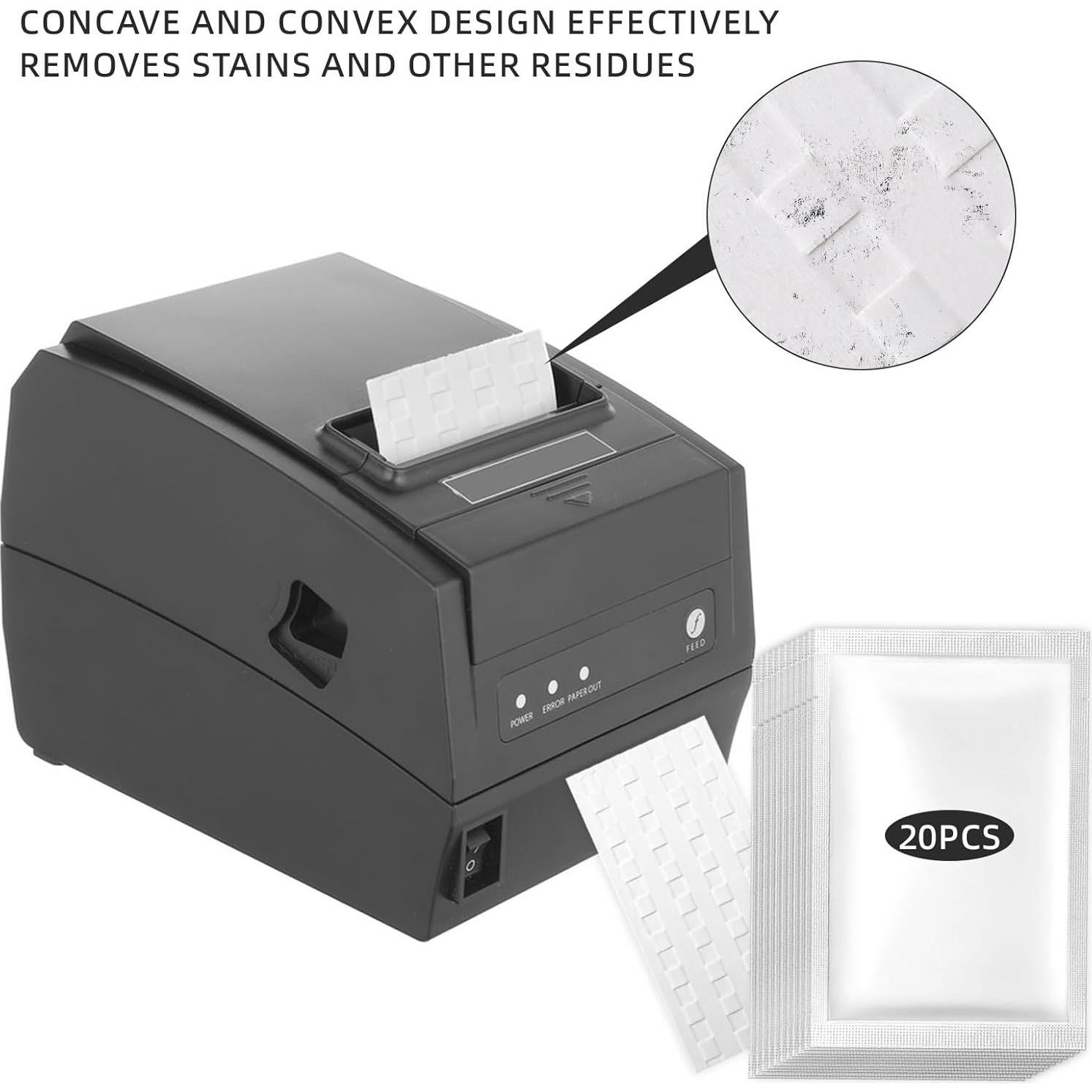 Tarjetas de Limpieza para Aceptadores de Billetes ZHYIN - 20 Unidades