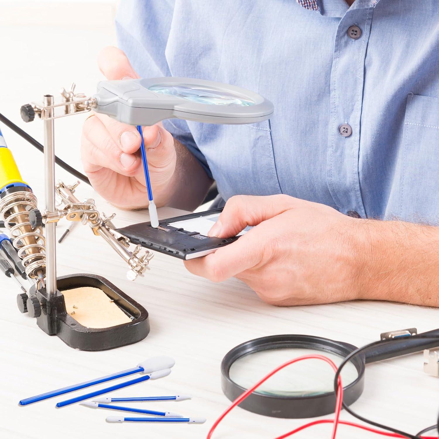 Kit de 500 Hisopos de Limpieza Espuma Dansib - Multiusos