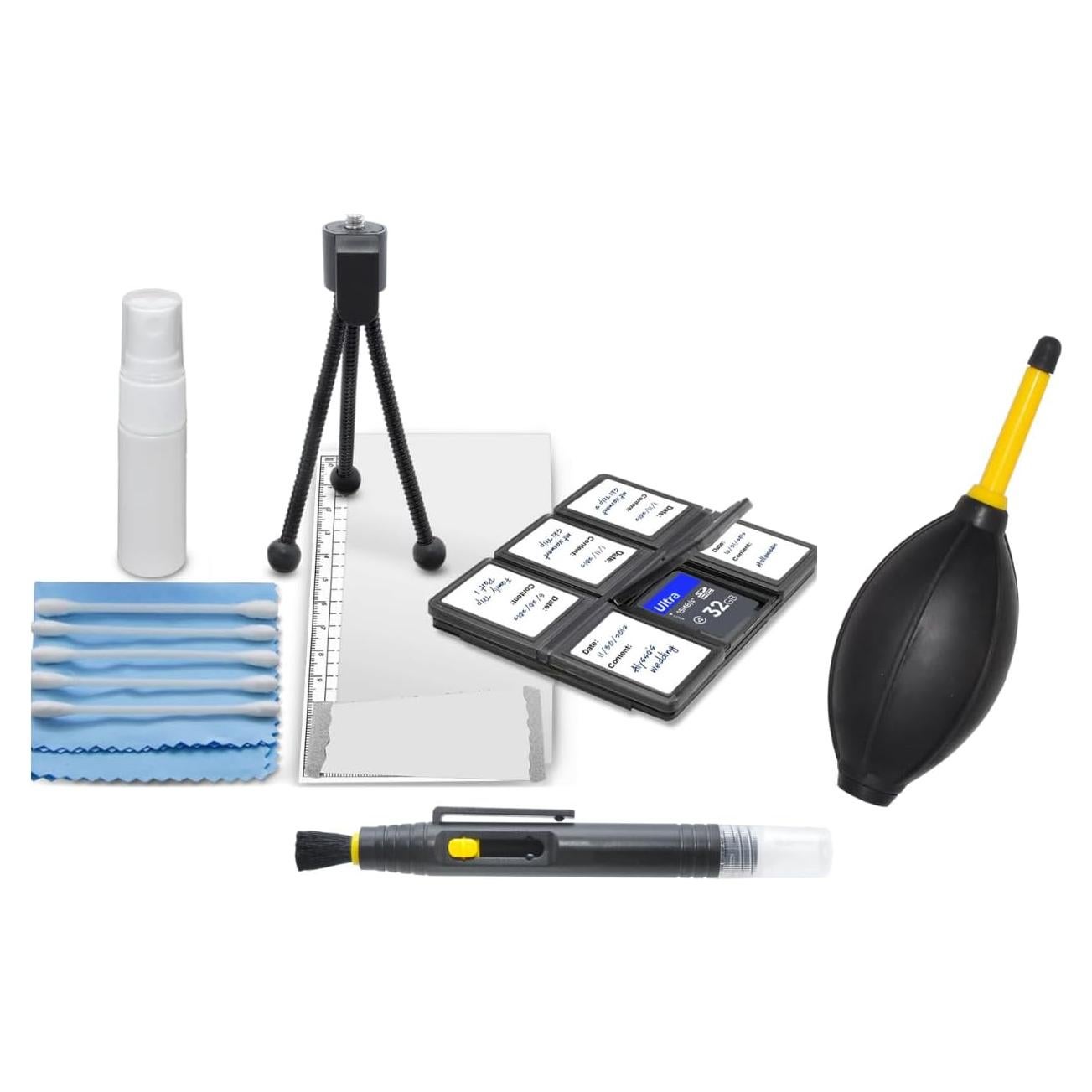 Kit de Limpieza de Cámara Acuvar Deluxe con Cepillo y Soplador