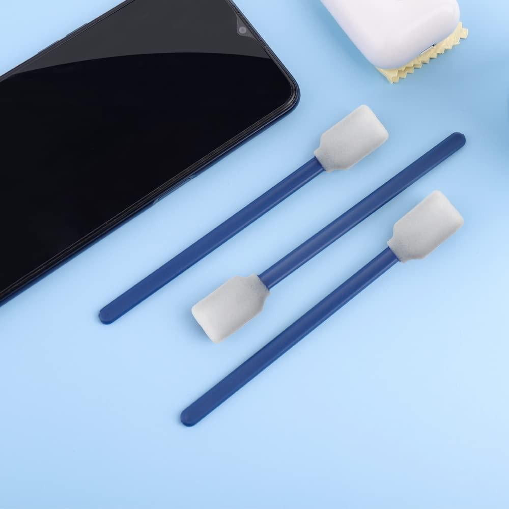 Hisopos de limpieza de espuma Wellgler 100 piezas 128mm