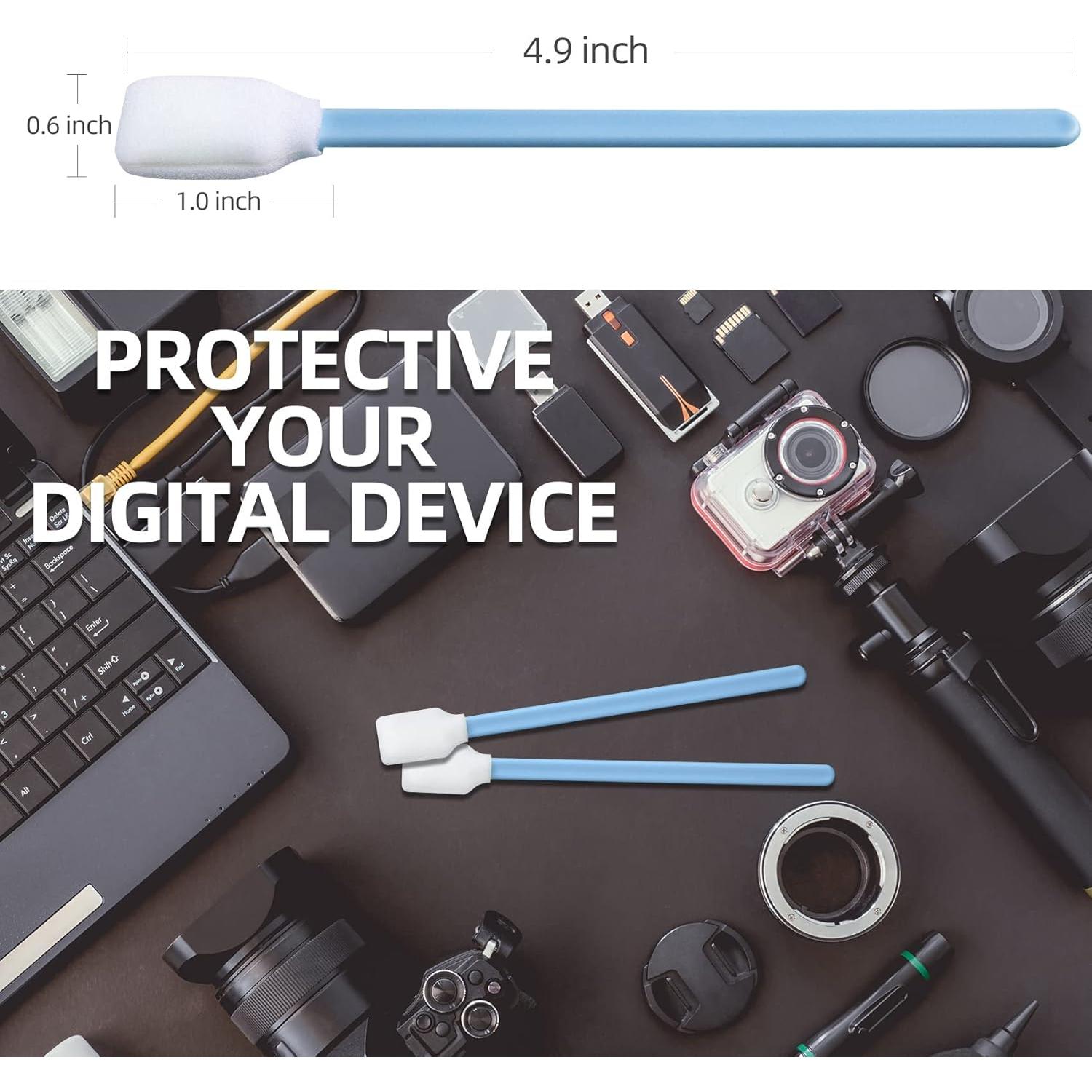 Hisopos de Espuma Sin Pelusa BIHYM 300pcs para Limpieza Electrónica