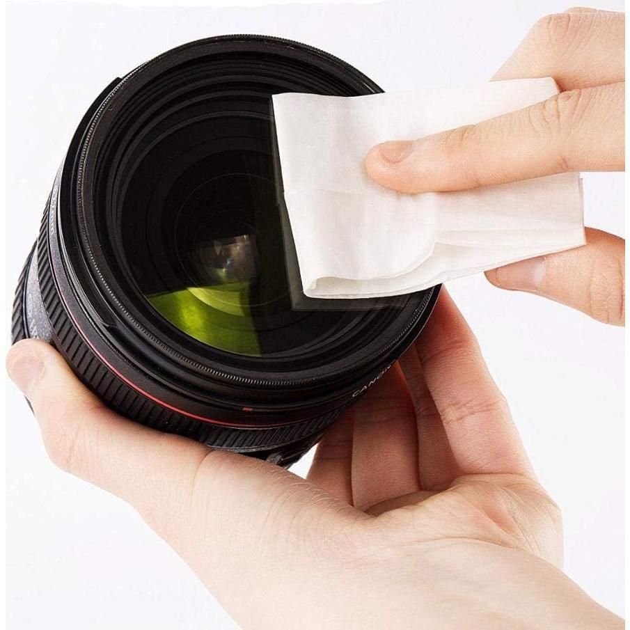 Papel de limpieza de lentes Comfort Axis 250 hojas 10.16x7.62 cm