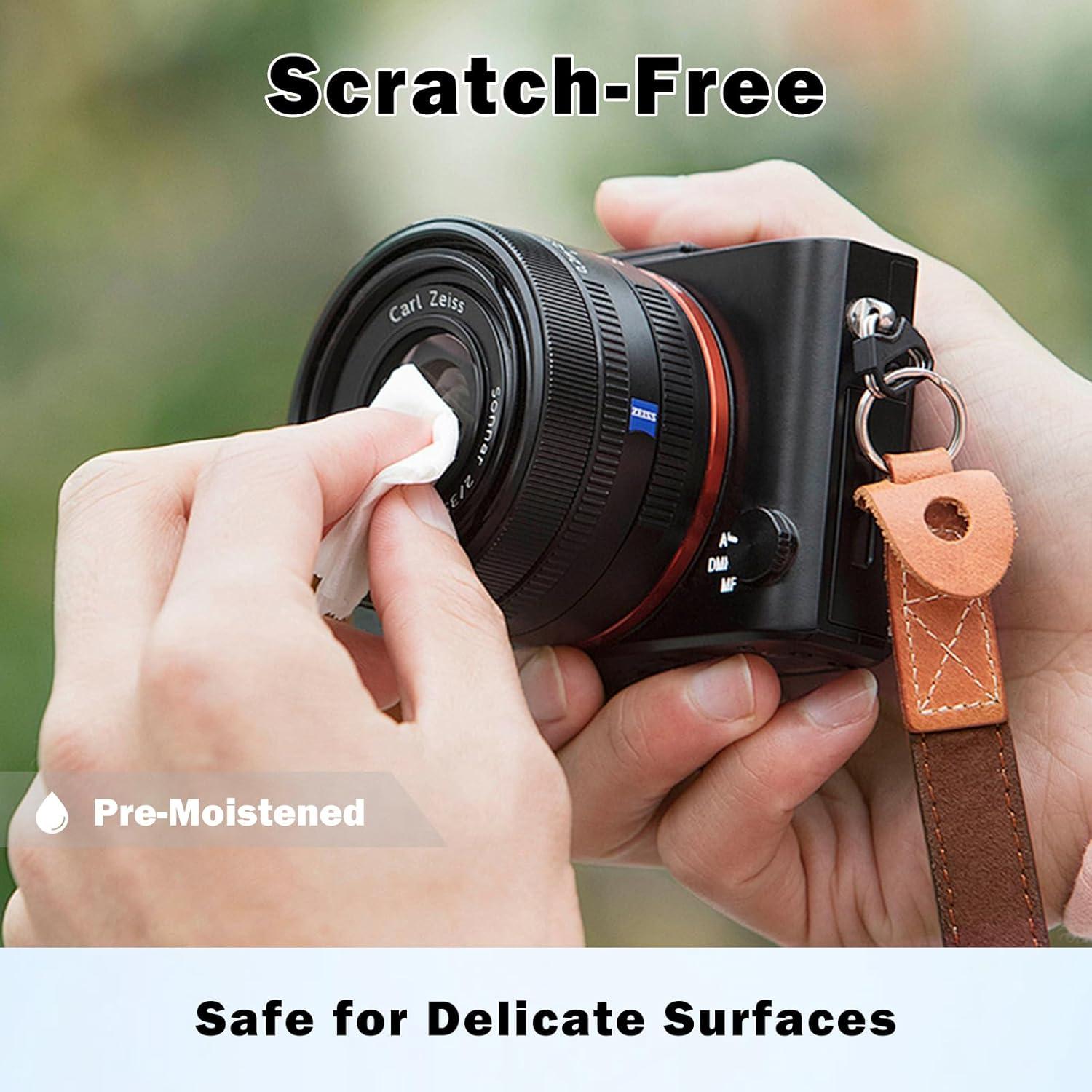 Toallitas Antivaho Qivine para Gafas - 110 Unidades Prehumedecidas