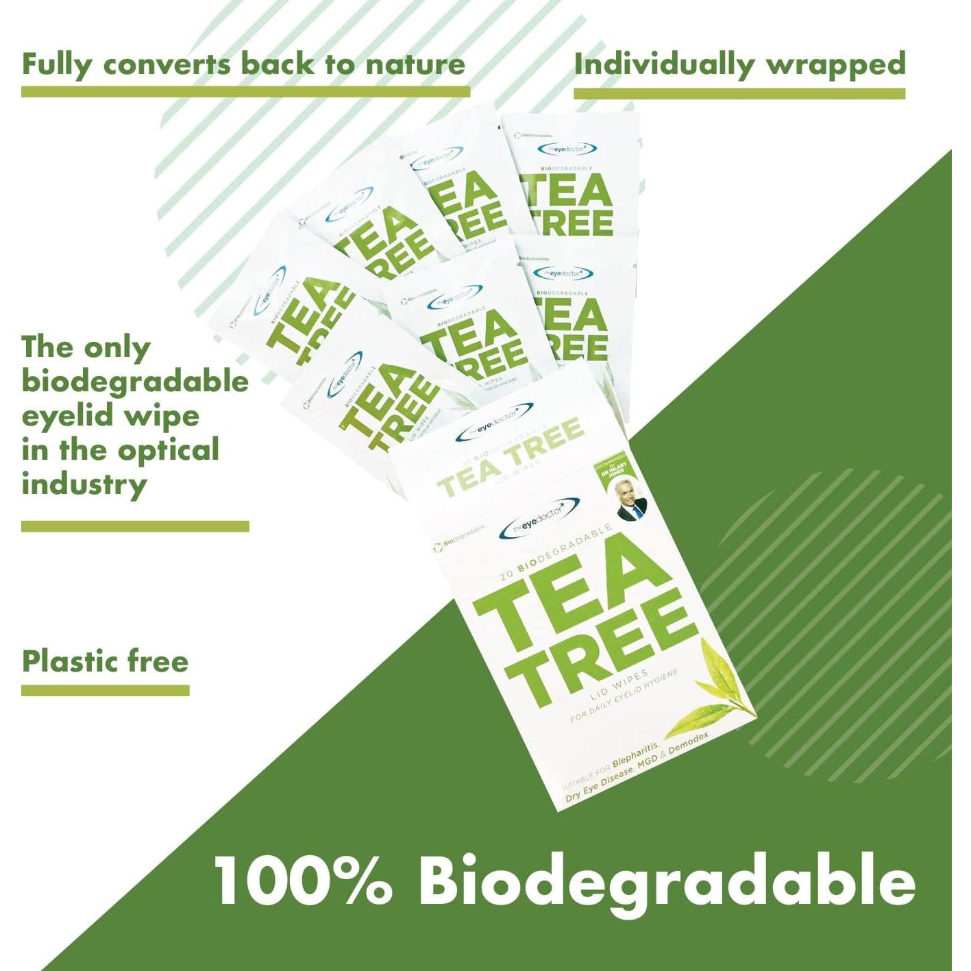 Toallitas para Párpados The Eye Doctor x80 - Limpiador Ocular