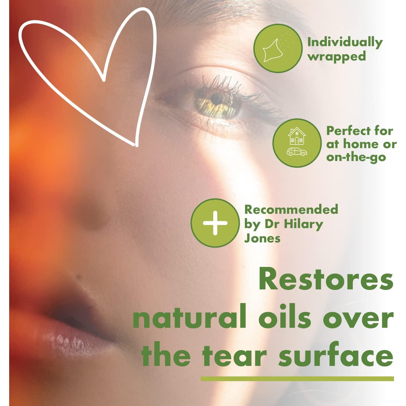 Toallitas para Párpados The Eye Doctor x80 - Limpiador Ocular