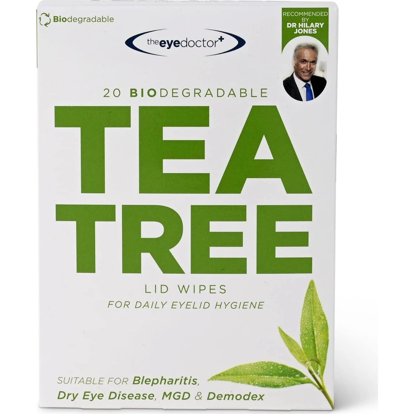 Toallitas para Párpados The Eye Doctor x80 - Limpiador Ocular