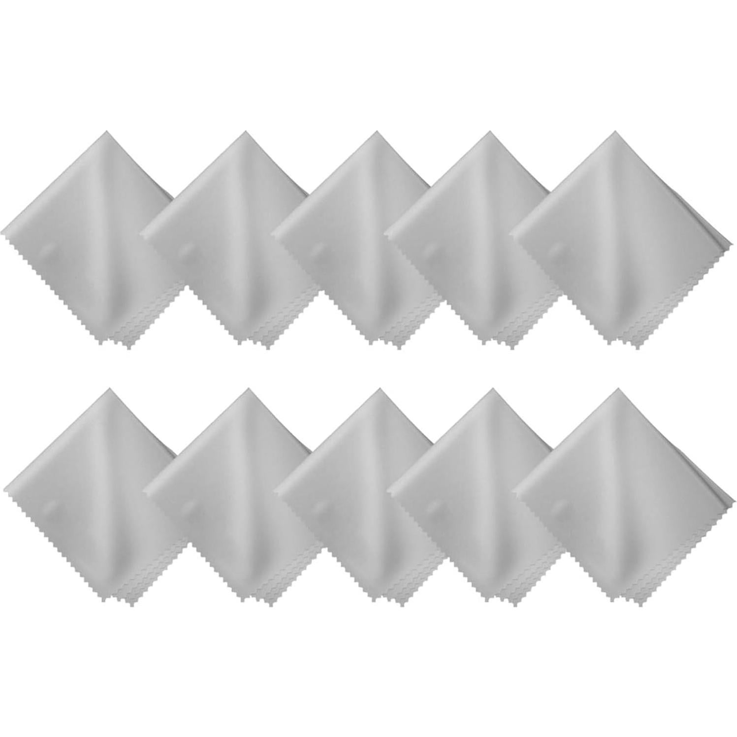 Set de 10 Paños de Limpieza Microfibra Seadiquiet para Lentes