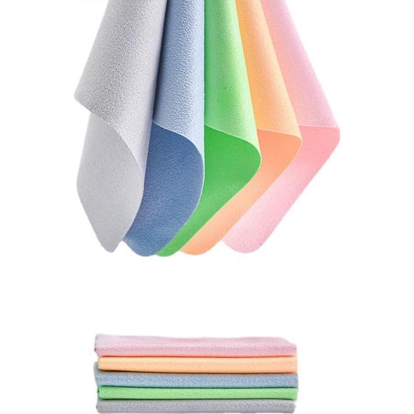 Paños de Limpieza de Gafas Qujianwei, Microfibra 10 Unidades