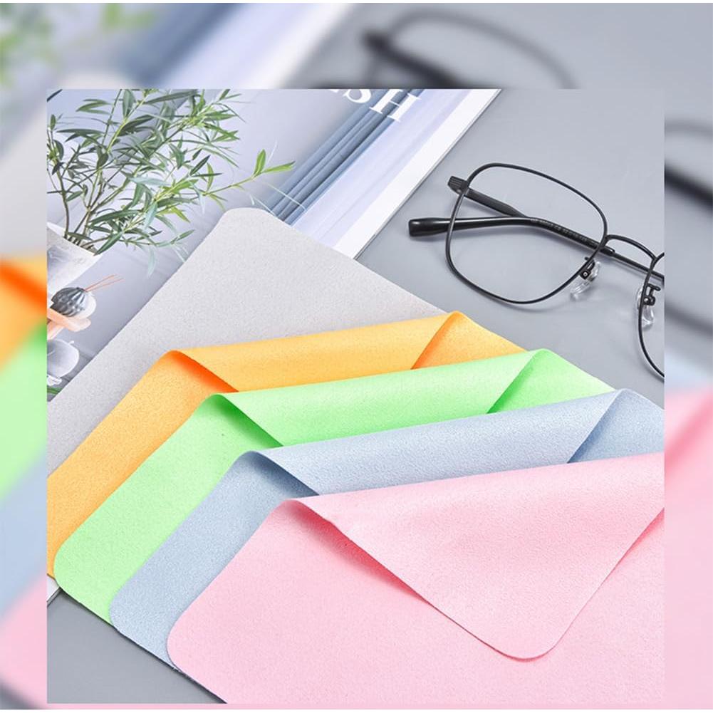 Paños de Limpieza de Gafas Qujianwei, Microfibra 10 Unidades