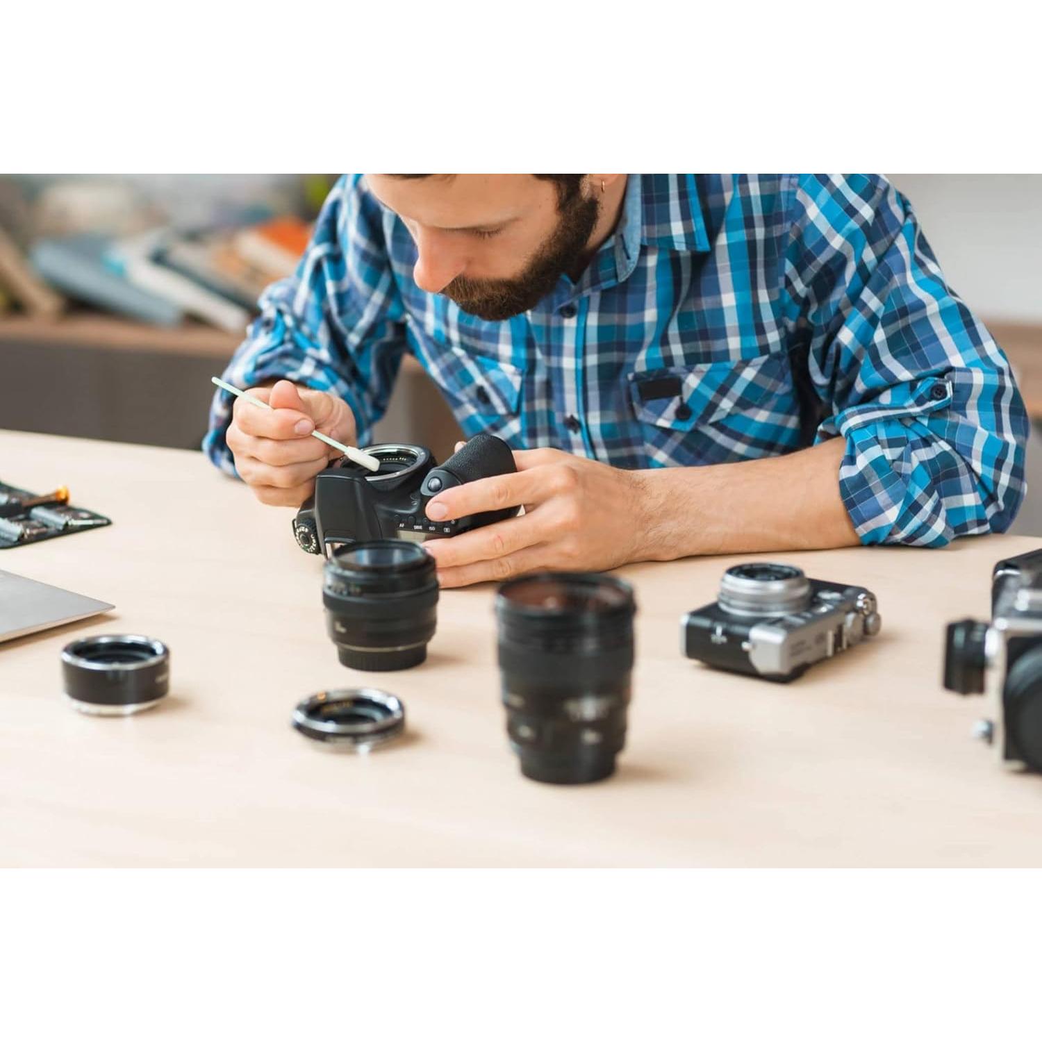 200 Palitos de Limpieza de Espuma Profesional JEPNJPU