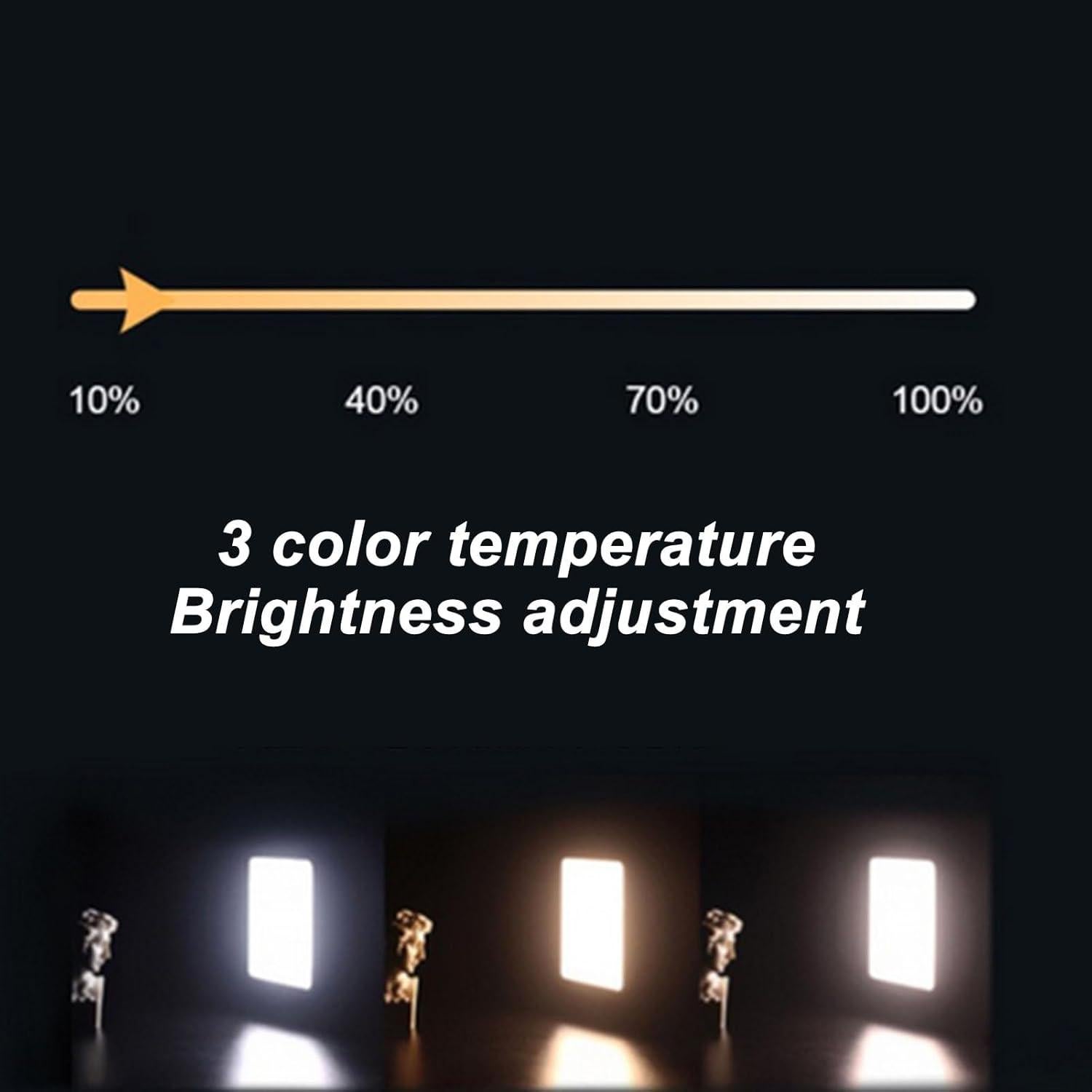 Luz de Selfie Dpofirs con Filtro Polarizador CPL 52mm